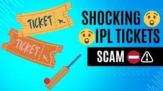 Shocking IPL Tickets Scam in Bangalore!