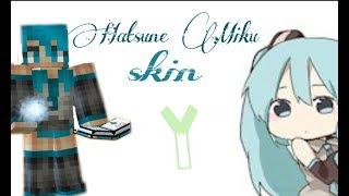 Hatsune Miku skin||Free copy[Pixel Gun 3D]