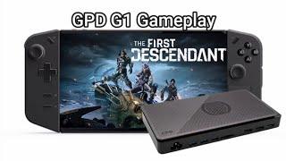 The First Decendant Gameplay Legion Go | Using GPD G1 GPU