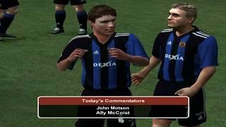 PC Retro FIFA 2004 Anderlecht x Club Brugge gameplay