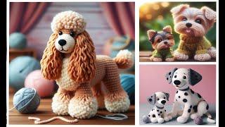 Adorable Amigurumi Puppy / Crochet Dog / Super Soft Stuffed Animal  #crochet #crochetpattern