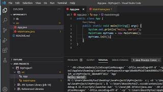 Create Java Project with Visual Studio Code 2021