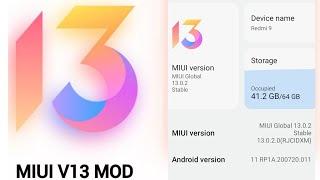 Review MIUI 13 mod Android 11 | Base on Miui 12.5.2 id for Redmi 9 Lancelot