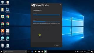 How to download and install Visual Studio 2015 Professional