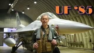 Lieutenant General Kenneth S. Wilsbach Flying a Lockheed-Martin F-16 Fighting Falcon