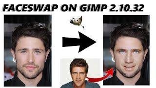 Gimp Tutorial:How To Face swap In Gimp 2.10.32 #viralvideo #gimptutorial #howtomake #faceswap