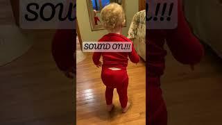 Baby girl letting out the BIGGEST toot.  #cute #funny #baby #fart #shorts #shortvideoviral