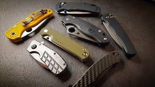 Flipping every EDC knife I own | which sounds better?