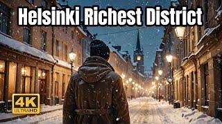 Winter 2025 Walking Tour of Helsinki's Richest and Oldest District