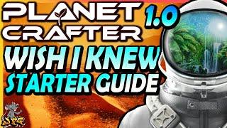 PLANET CRAFTER 1.0 Update Full Release - Wish I Knew Earlier Starter Guide!