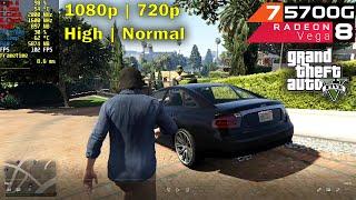 GTA 5 | Ryzen 7 5700G + 16gb | Radeon Vega 8 Graphics | No GPU | The Beast APU