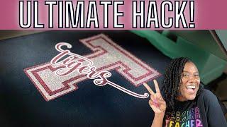 HOW TO "LAYER" GLITTER HTV | GLITTER HTV LAYERING HACK