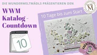 WWM-Katalogstart | Filigran Floral | 2 Karten | Frühjahrskatalog 2023 | Countdown | Stampin Up