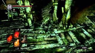 Dark Souls. Blighttown, First Bonfire Location.