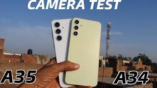Galaxy A35 vs Galaxy A34 Camera Test