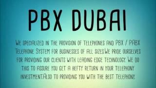 PBX SYSTEM DUBAI