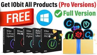 Get IObit Products Pro Full Version + License Key 2020 | IObit Uninstaller Pro/SystemCare Pro & More