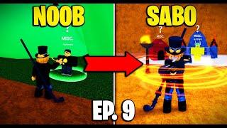 SABO DESPIERTA SU RAZA HUMAN en V3  DE NOOB a SABO BLOX FRUITS EP.9