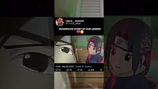 Itachi and izumi incomplete love story  | Naruto saddest moments 