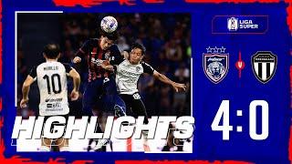 𝐇𝐈𝐆𝐇𝐋𝐈𝐆𝐇𝐓𝐒 | JOHOR DARUL TA'ZIM 4-0 TERENGGANU FC| LIGA SUPER 2024/25