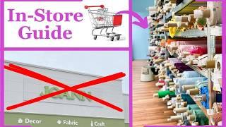 Fabric Shopping Without Joann's (A Closer Look at Your In-Store Options!)