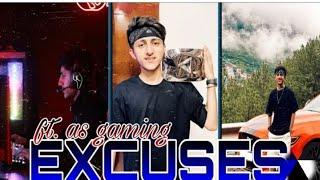 EXCUSES AP DHILLON FT. AS GAMING(SAHIL RANA) II GW YUVRAJ II @ASGamingsahil @asarmyakshay #asgaming