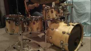 Premier Genista birch drum kit: audience perspective