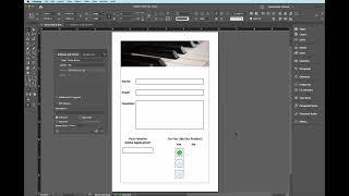 InDesign to Acrobat - Submission Form Combo and Submit Button