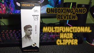 UNBOXING AND REVIEW - MULTIFUNCTIONAL HAIR CUTTER