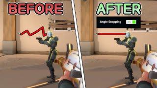 Is Angle Snapping broken for Aim?