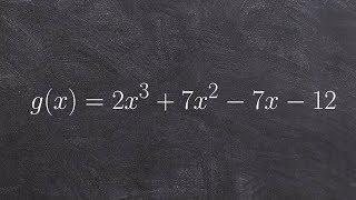 Find All of the Zeros of a Polynomial Without Graphing