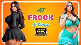 [4k ai lookbook] ai tanya | plus size indian model | ai divas | cute curvy | indian ai lookbook