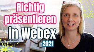 Wie Du Deine Folien (ppt., pdf., keynote) richtig in Webex präsentierst!