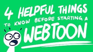 4 Helpful Things to Know BEFORE STARTING A WEBTOON