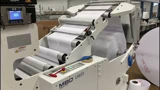 MBO Letterfold Line-2 Up Letters at High Speed