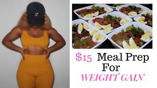 $15 MEAL PREP FOR BIGGER LEGS + SMALL STOMACH || Nene D