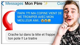 LES PIRES SMS DES PAPAS !