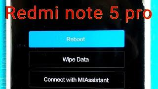 redmi note 5 pro recovery mode issue. redmi note 5 pro recovery mode problem fix,