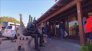 The ORIGINAL Living statue prank Bronze Cowboy