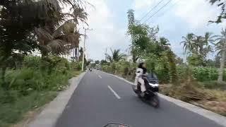 jalur ke desa toya, aikmel, lombok timur.