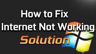 Fix Internet Not Working In Windows XP [Tutorial]