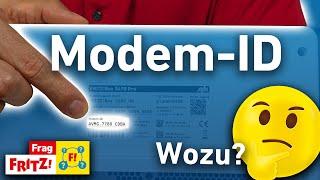 Wofür ist die Modem-ID da? | Frag FRITZ!