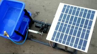 Fabrication of solar based reciprocating pump |Final Year mechnical project at bangalore|trichy