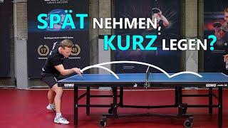 Ultimate guide to short returns in table tennis | Hit Late, Play Short? | ENG SUBS