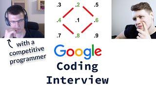 Google Coding Interview With A Competitive Programmer