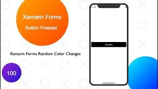 Xamarin Forms Random Color Changes on Button Clicked using C#