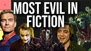 Who is the Most Evil Person in Fiction? (Tier List)