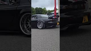 Black Mazda Rx7 FD3S Start-Up sound at Castle Combe Circuit #castlecombecircuit #rx7fd #rx7