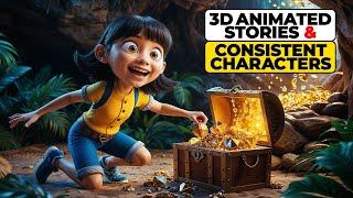 Create Stunning 3D Animated Stories With Consistent Characters – Ultimate Secret Revealed!