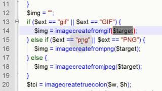 05. PHP Image Resize Function Tutorial jpg gif png Size On the Fly (Part 2)